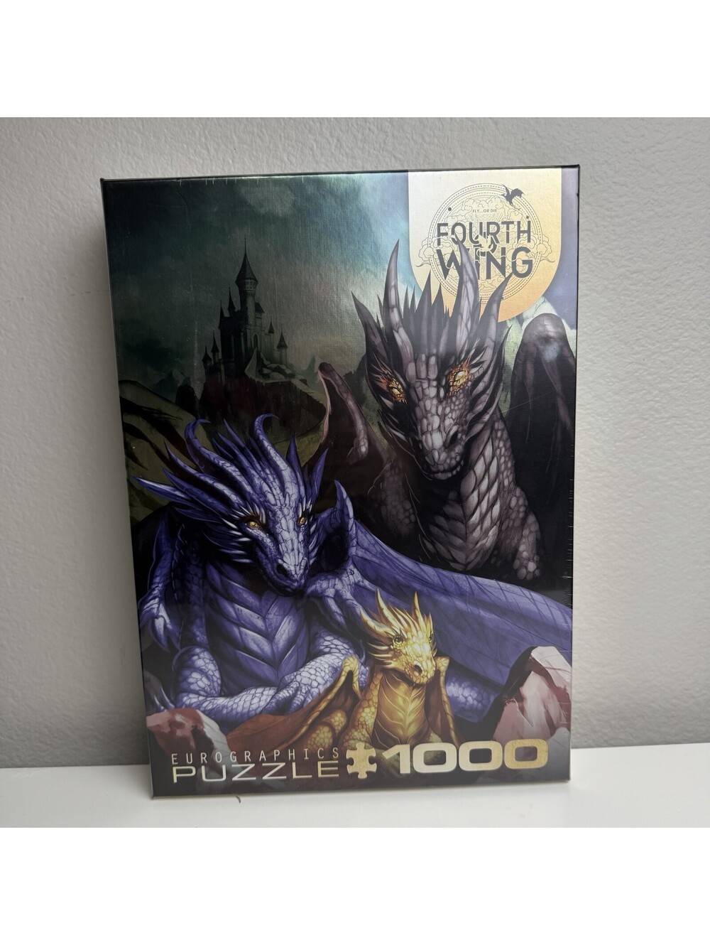Eurographics Fourth Wing Tairn Sgaeyl Andarna 1000 Piece Dragon Puzzle Sealed